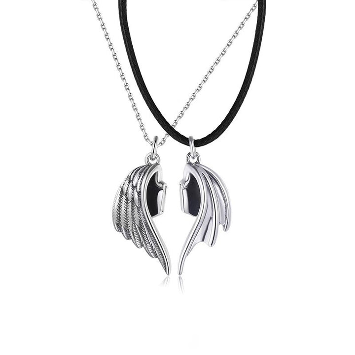 Angel & Devil Wings Necklace