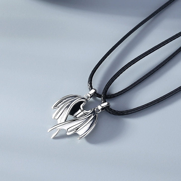 Angel & Devil Wings Necklace