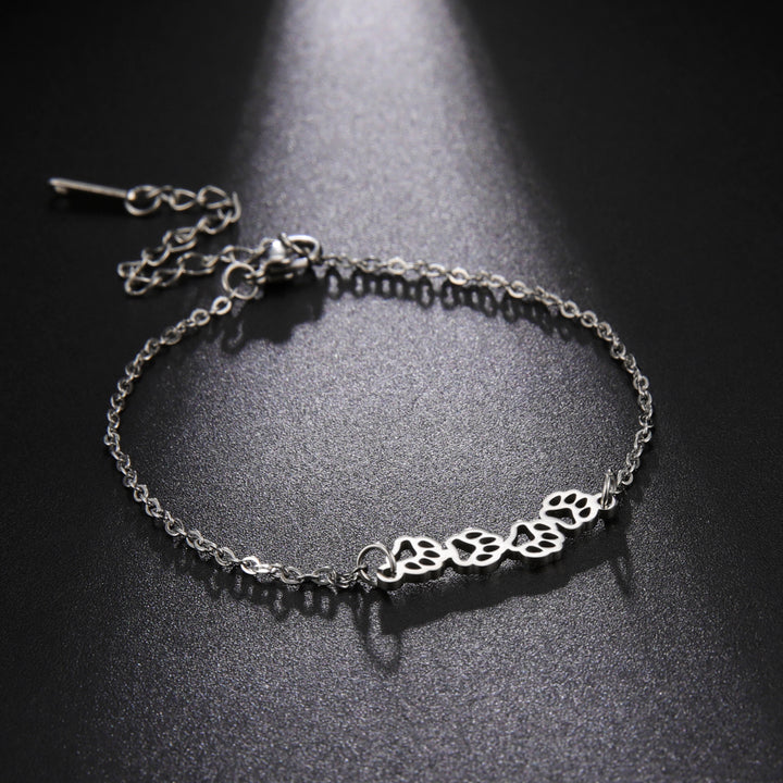 2- Piece Set Animal Paw Hand Bracelet
