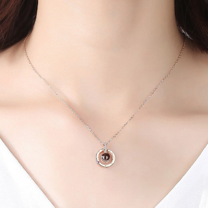 Love Projection Necklace With Gift Box