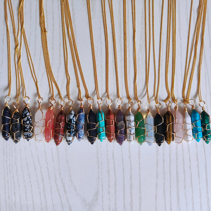 Stone Pendant Necklace
