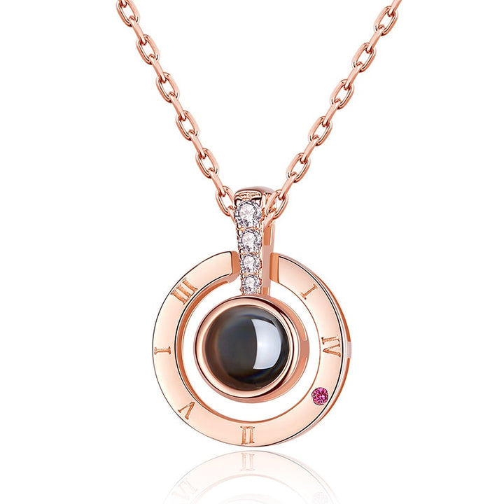 Love Projection Necklace With Gift Box