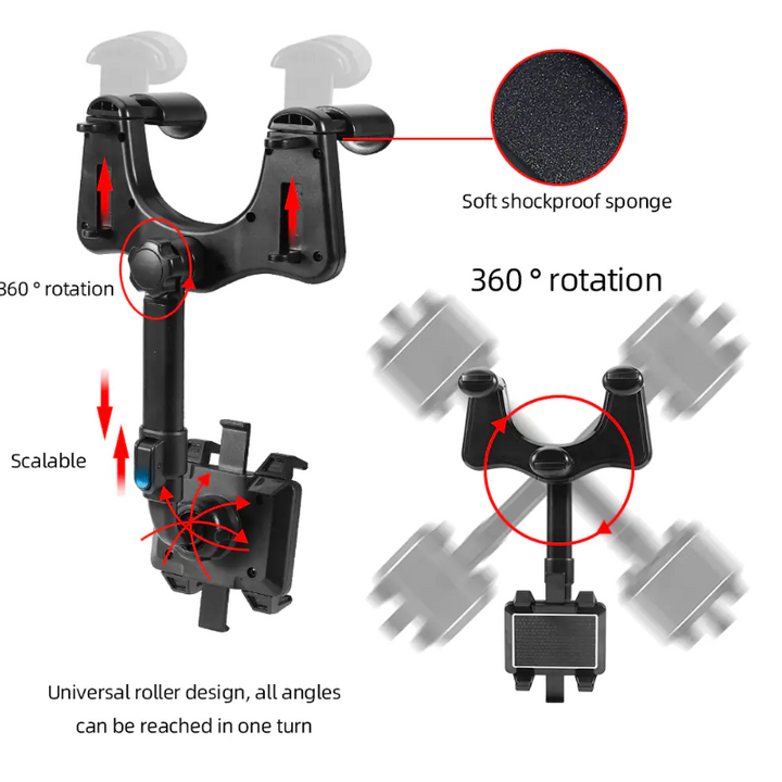 Rotatable Phone Car Holder
