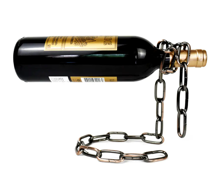 Iron Chain Wine Holder