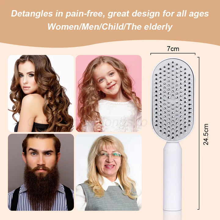 Forever Clean™️ Self-Cleaning Hair Brush