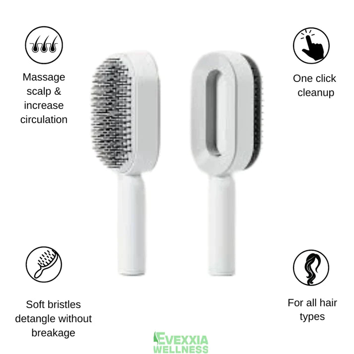 Forever Clean™️ Self-Cleaning Hair Brush