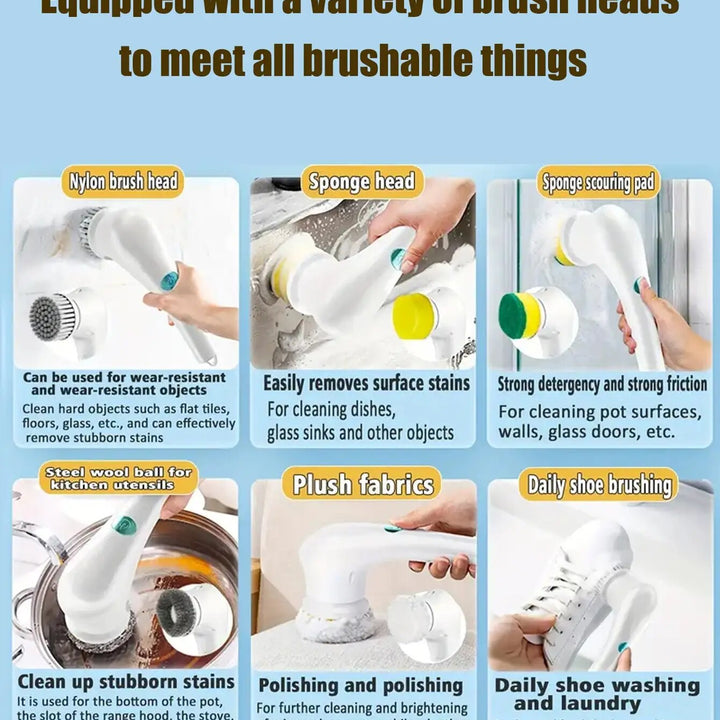 MagiClean™️: The Home Revitalizing Electric Scrubber