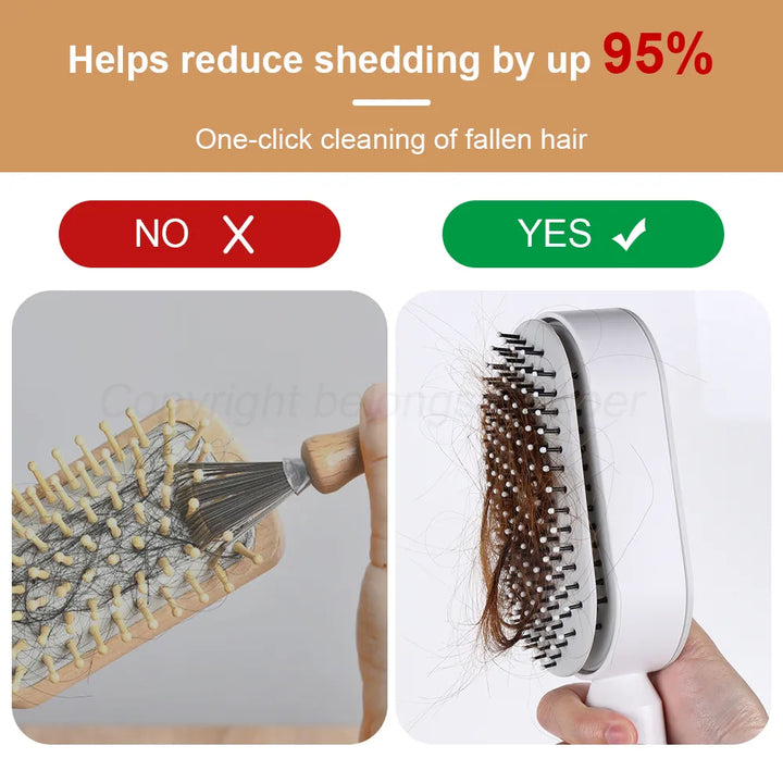 Forever Clean™️ Self-Cleaning Hair Brush