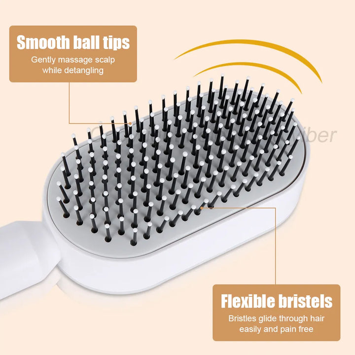 Forever Clean™️ Self-Cleaning Hair Brush