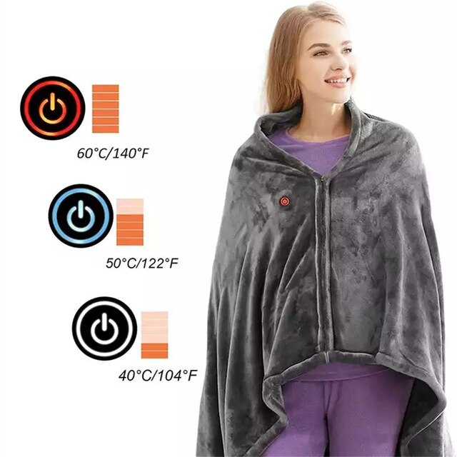 Heated Shawl With Power Bank Bundle