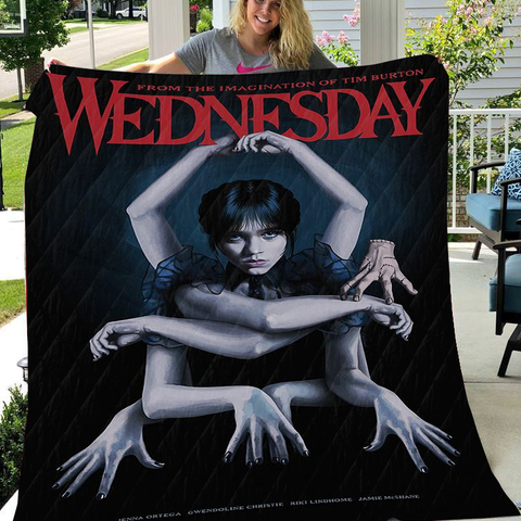 Wednesday Addams Blanket