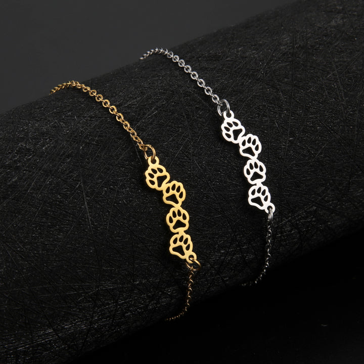 2- Piece Set Animal Paw Hand Bracelet