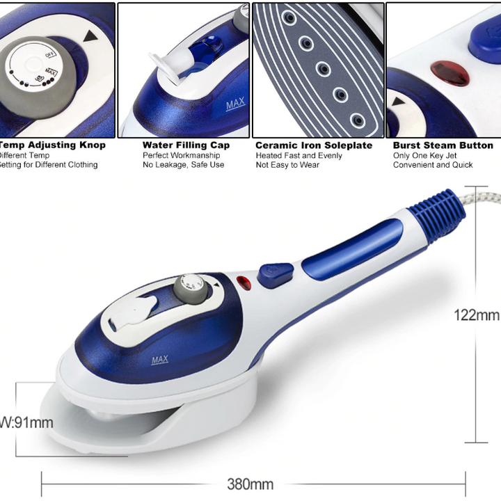 SwiftSteam Pro 2-in-1 Portable Steam Iron