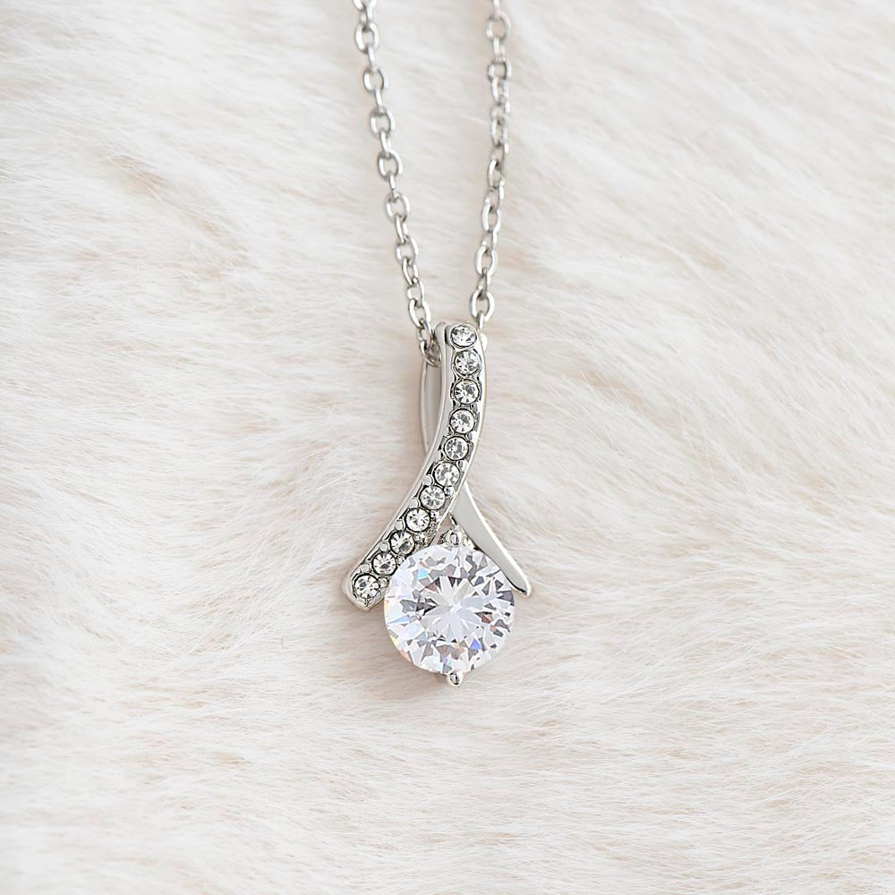 To My Wife, I Remember the First Day I Met You-Alluring Beauty Necklace