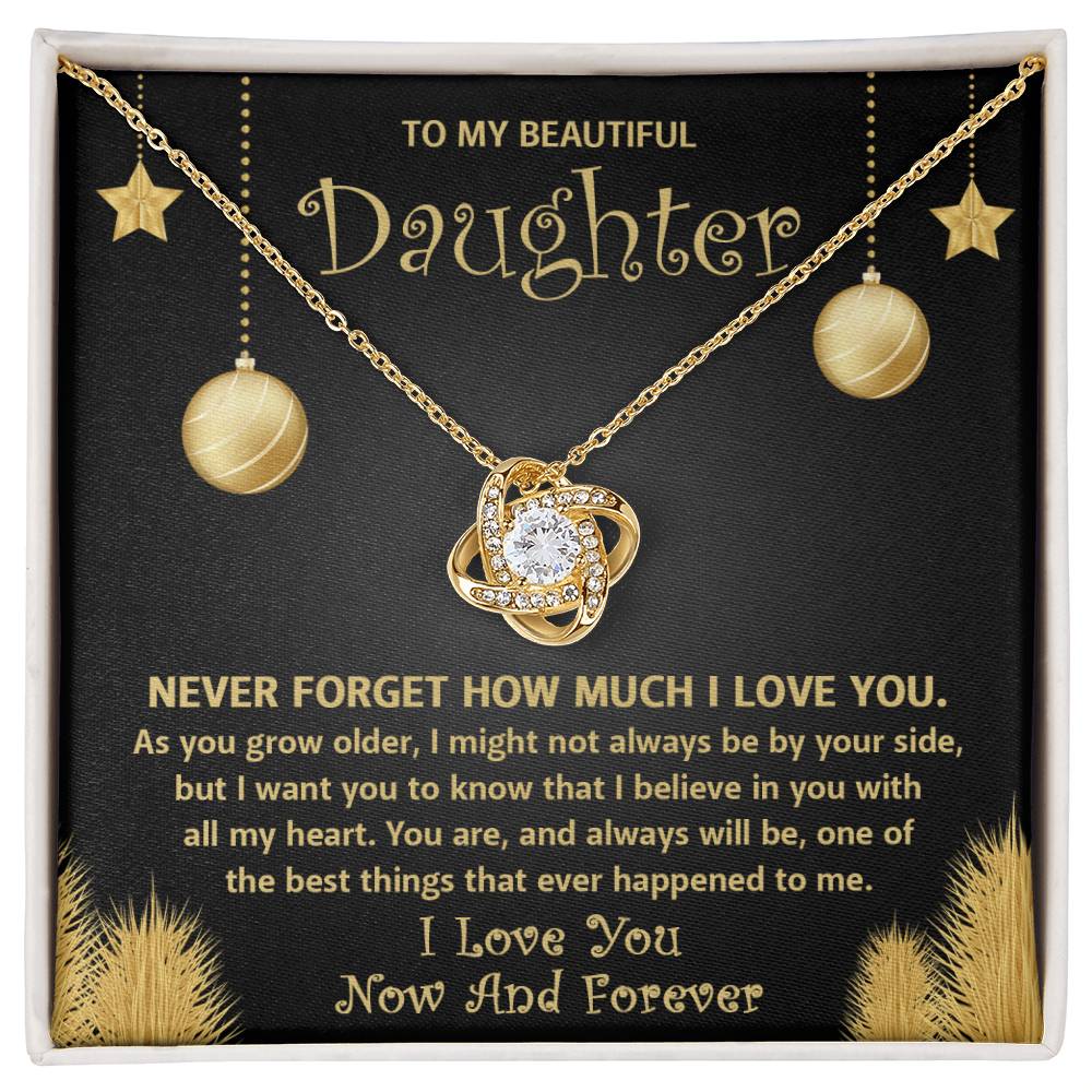 To My Daughter-The Best Thing-Personalized Necklace