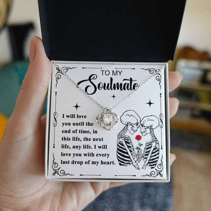 Soulmate-End Of Time Love Knot Necklace