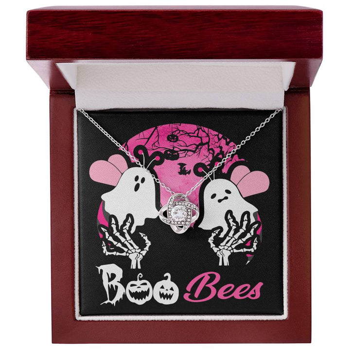 Boo Bees Love Knot Necklace
