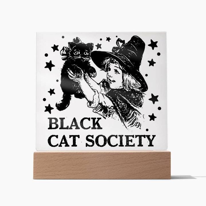 Black Cat Society-Acrylic Best Selling Acrylic Square