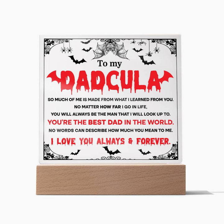Dadcula-Best Dad-Acrylic Best Selling Acrylic Square