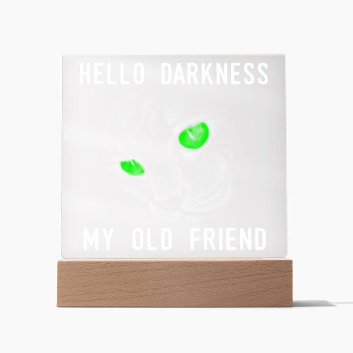 Hello Darkness-Acrylic Best Selling Acrylic Square