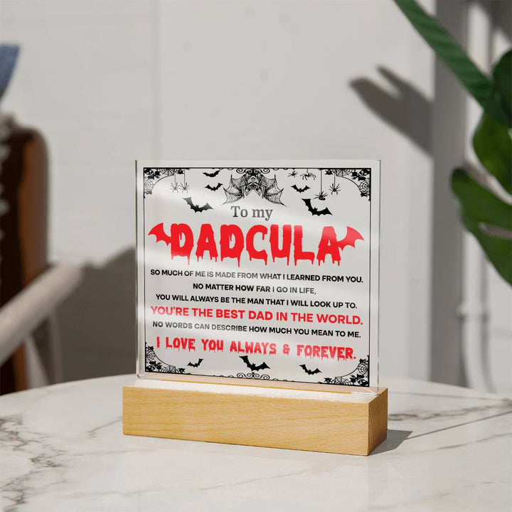 Dadcula-Best Dad-Acrylic Best Selling Acrylic Square