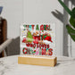 Christmas-A Girl-Acrylic Plaque Christmas
