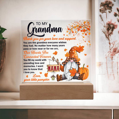 Grandma-Love And Support- Acrylic Plaque Christmas