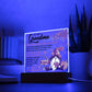 Grandma-Love And Support- Acrylic Plaque Christmas